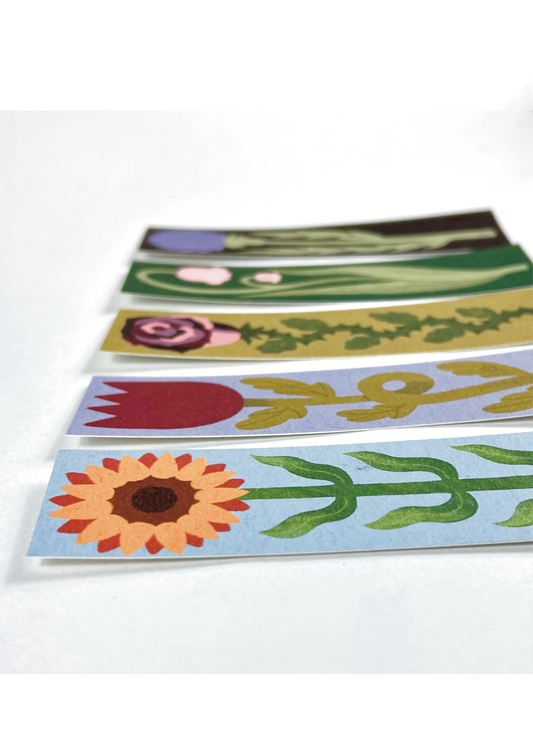 Floral Bookmarks