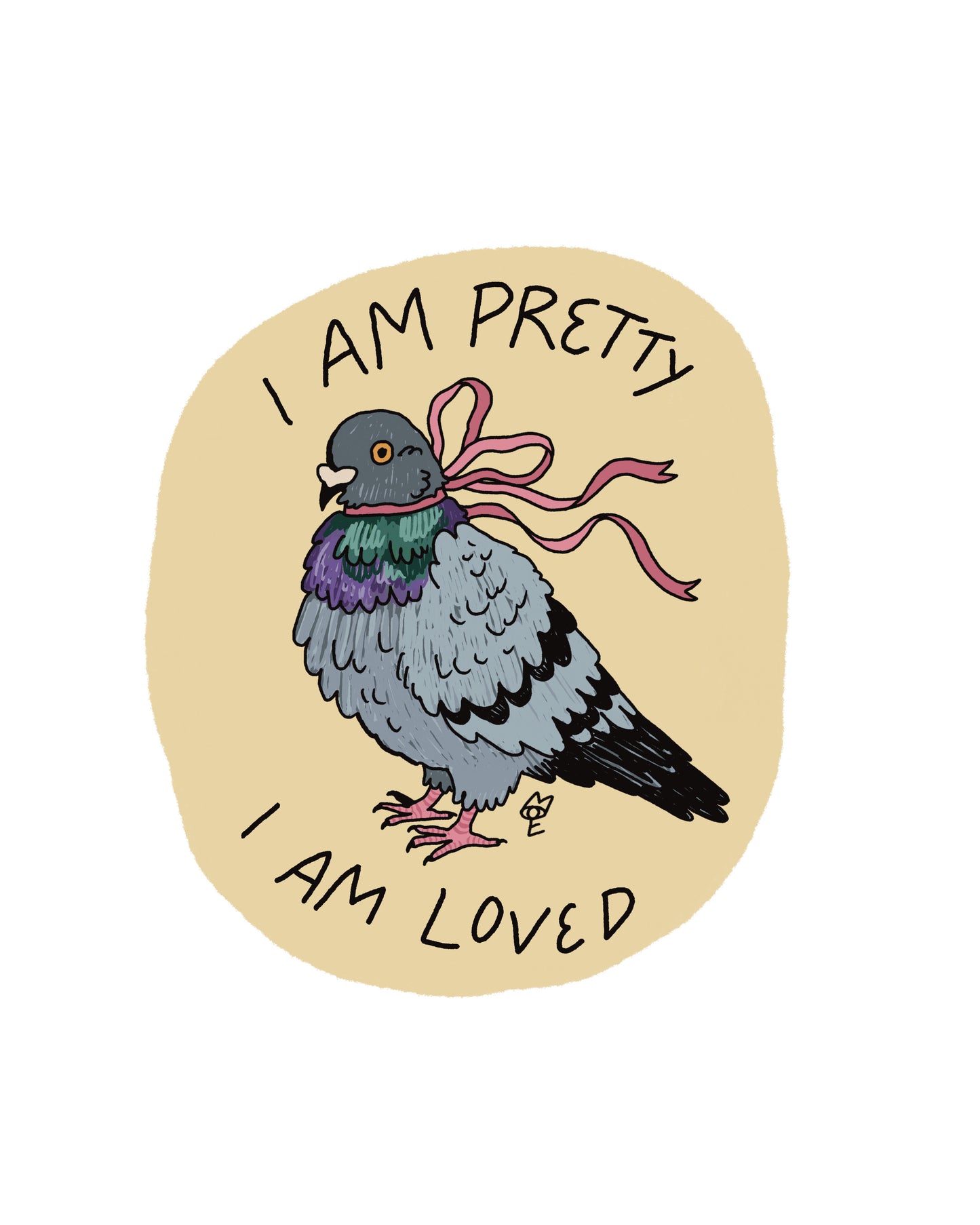 I am Loved Sticker