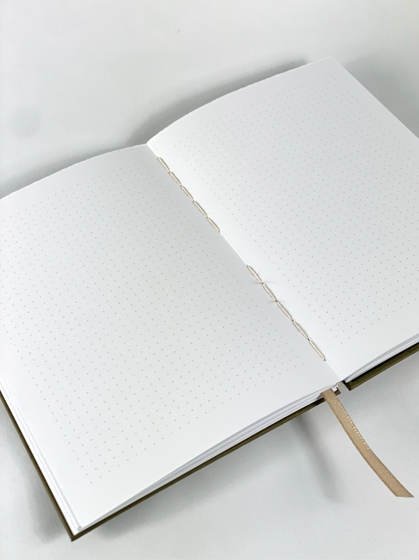 Green Coffin - A5 coptic stitch book