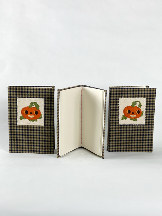 Pumpkin - chain stitch book
