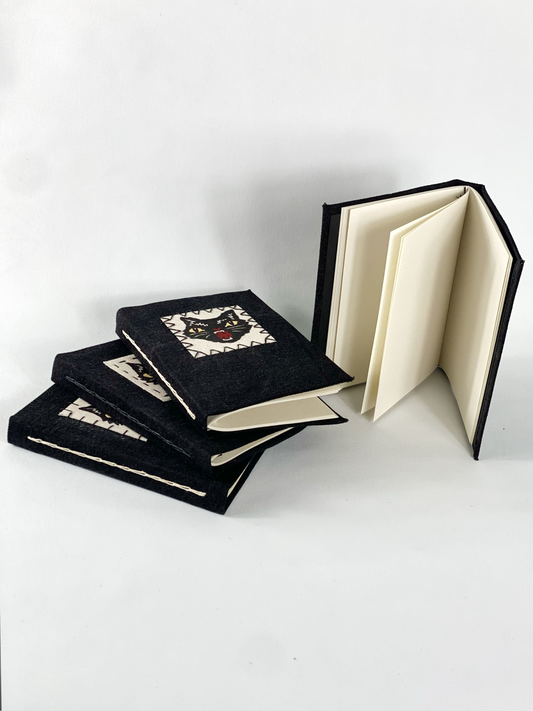 Cat - chain stitch book