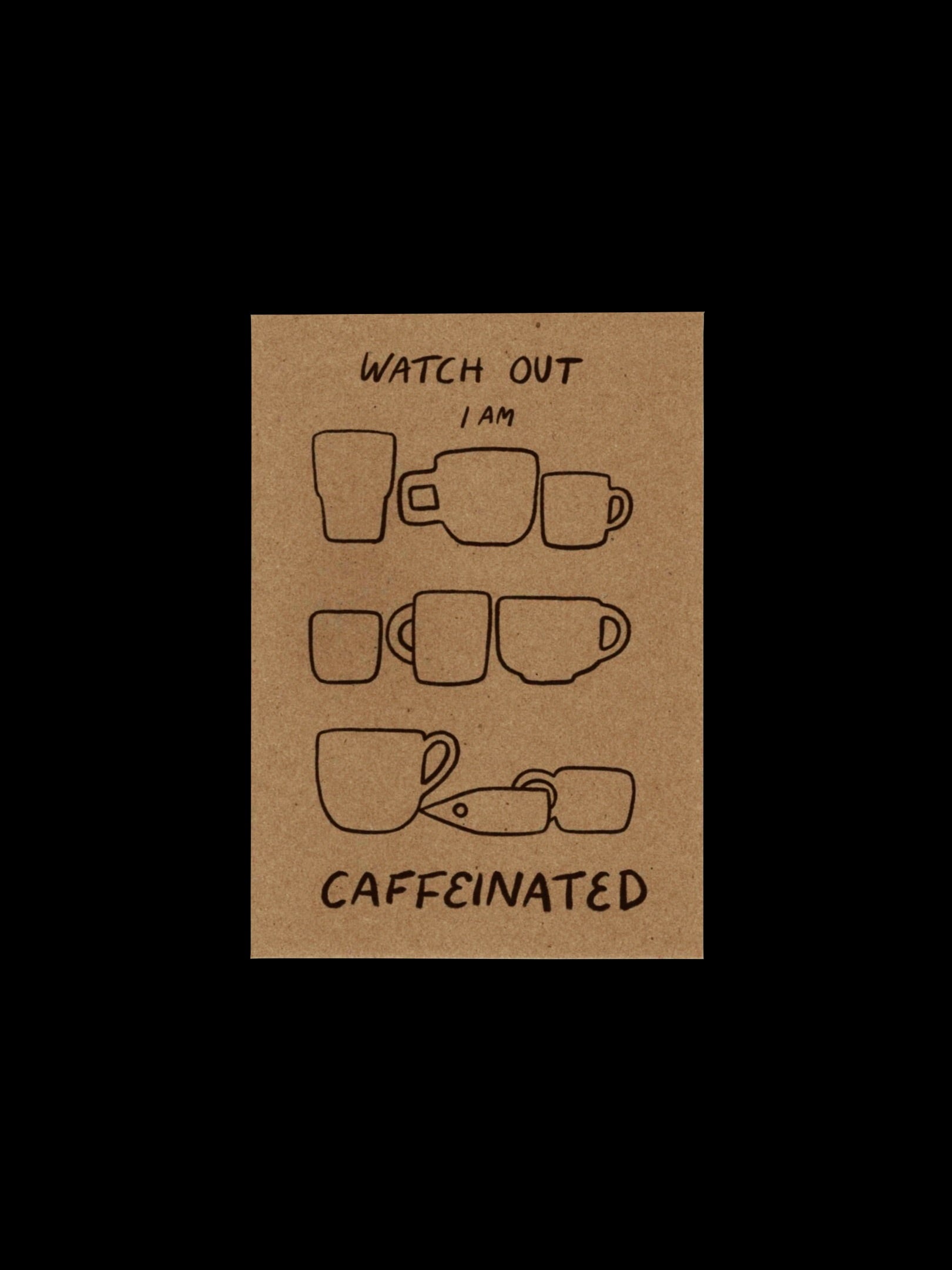 Caffeinated - A5 booklet