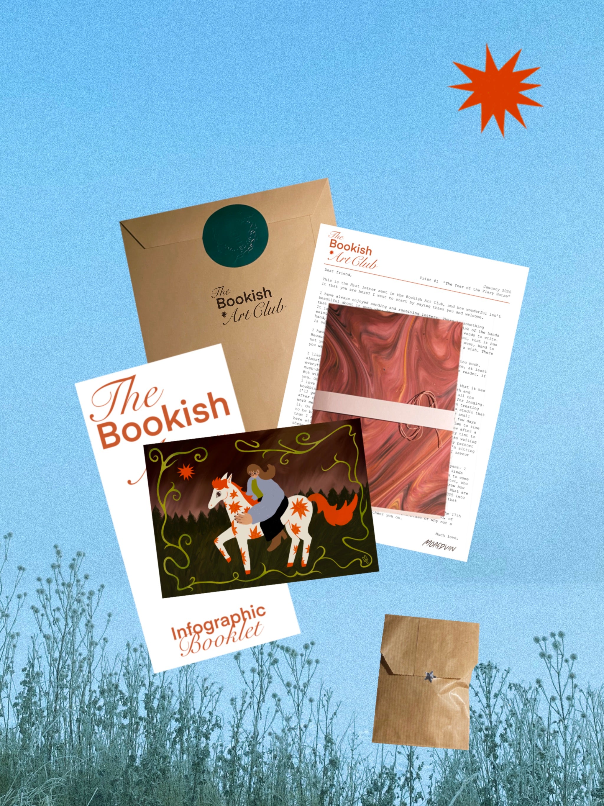 a Bookish Art Club