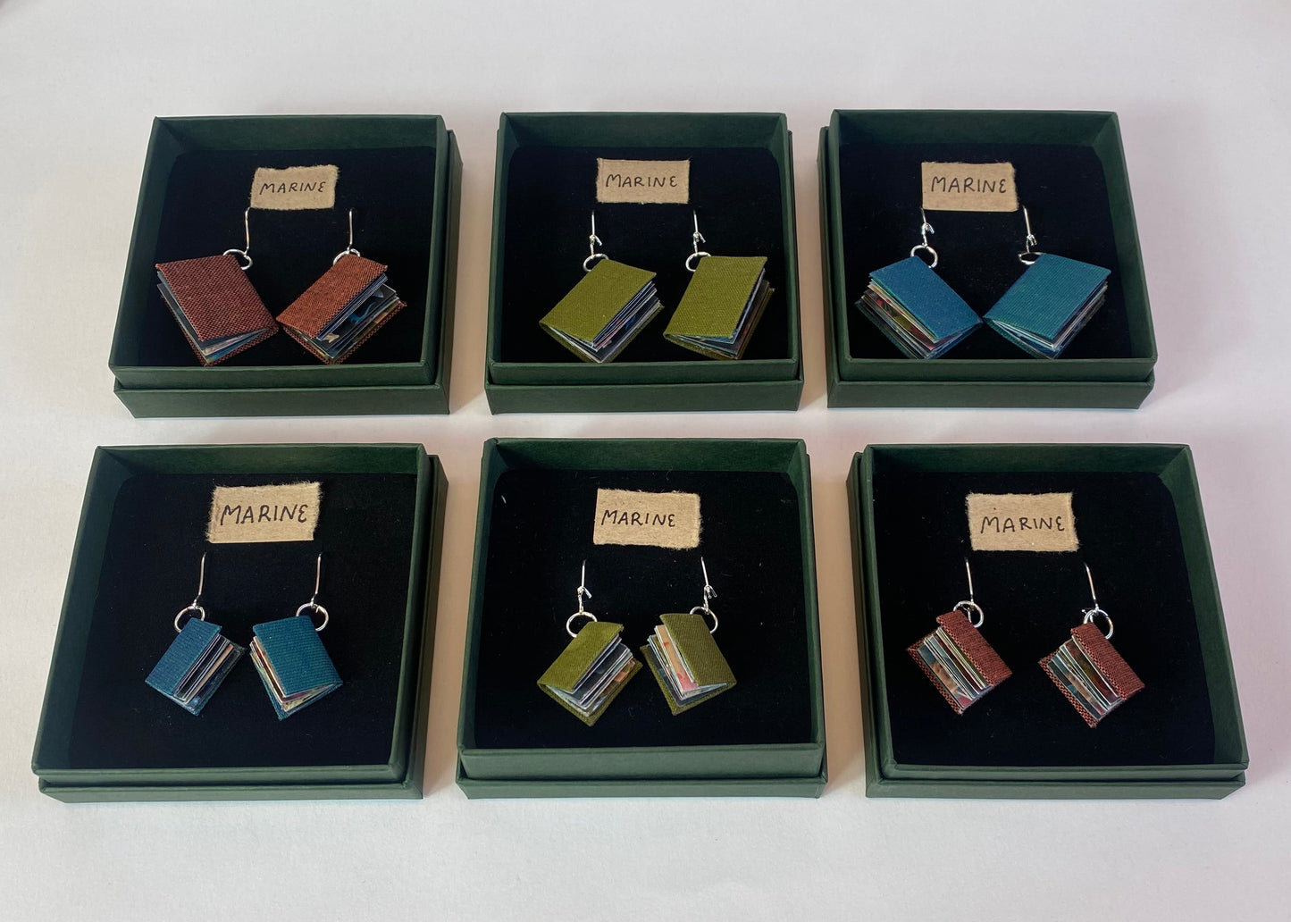 Marine - Book Earring Limited Edition