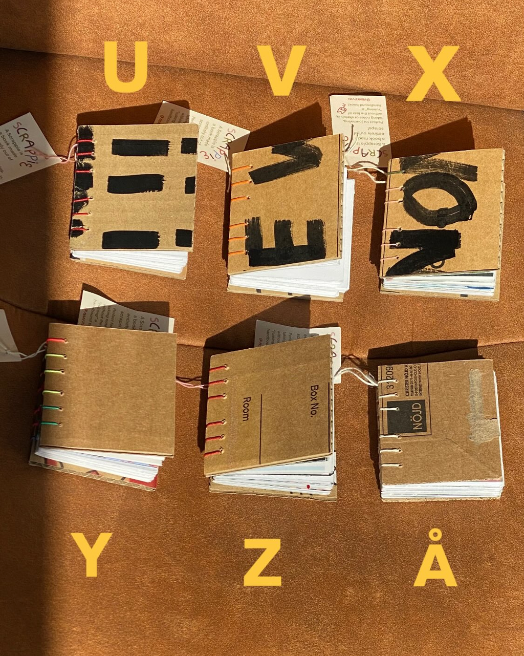 Scrappies U V X Y Z Å