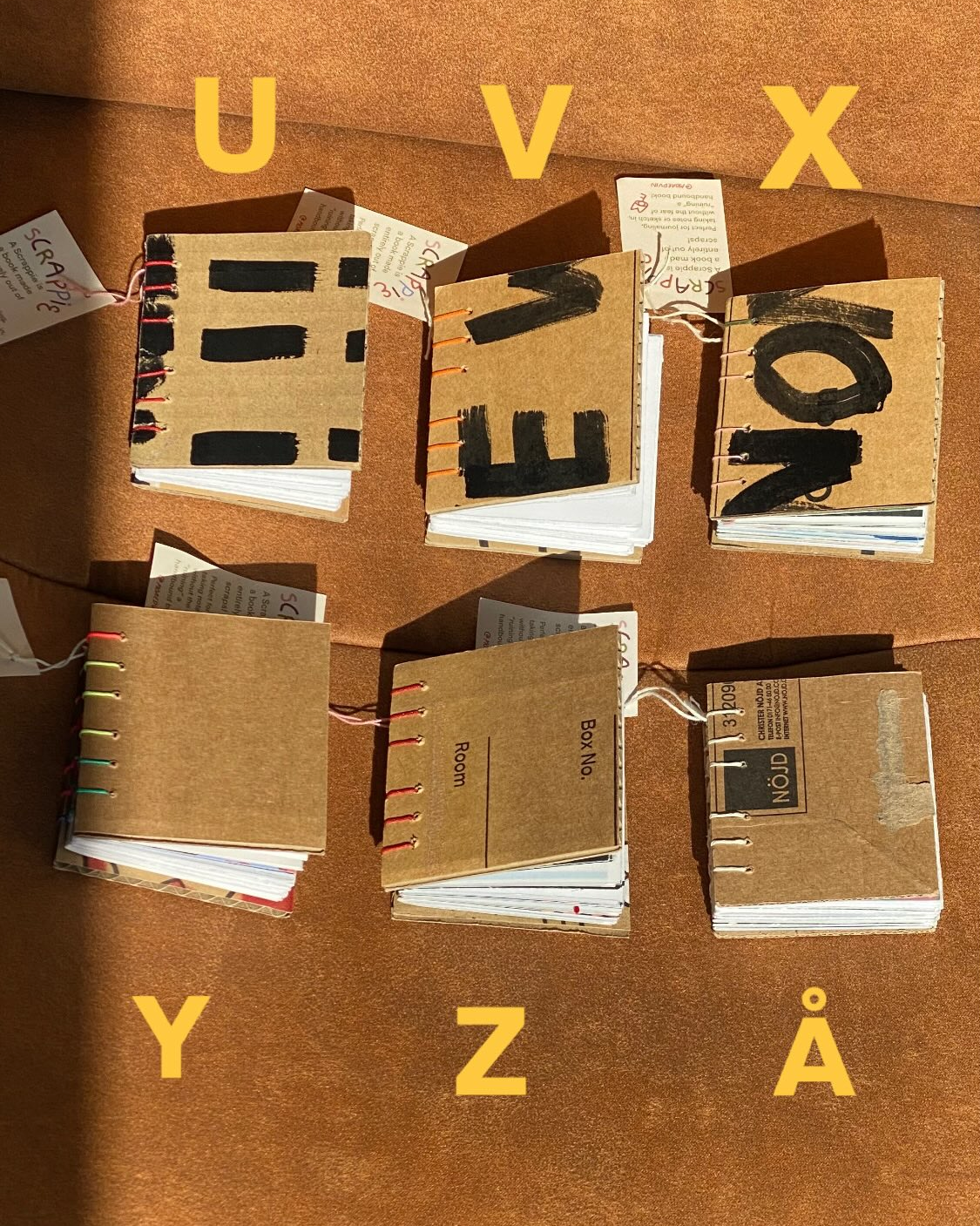 Scrappies U V X Y Z Å