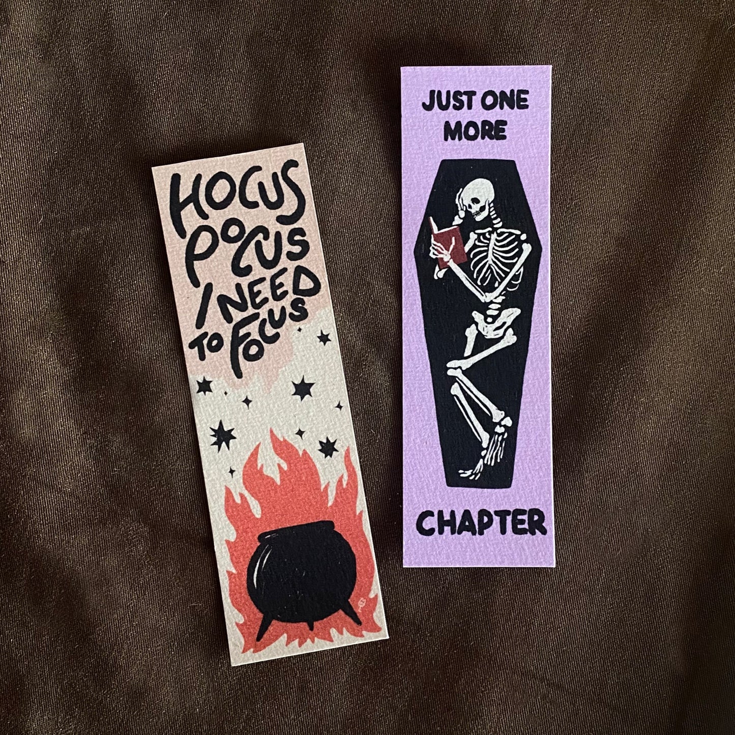 Spooky Bookmarks