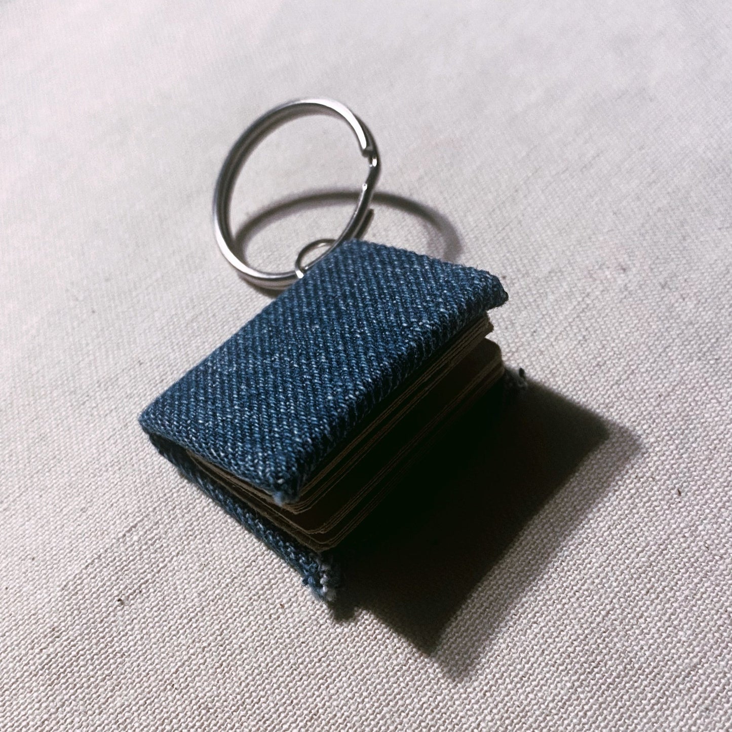 Dark Jeans Book KeyChain M