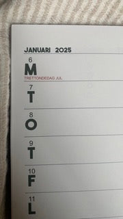 2025 Book Calendar - made to order