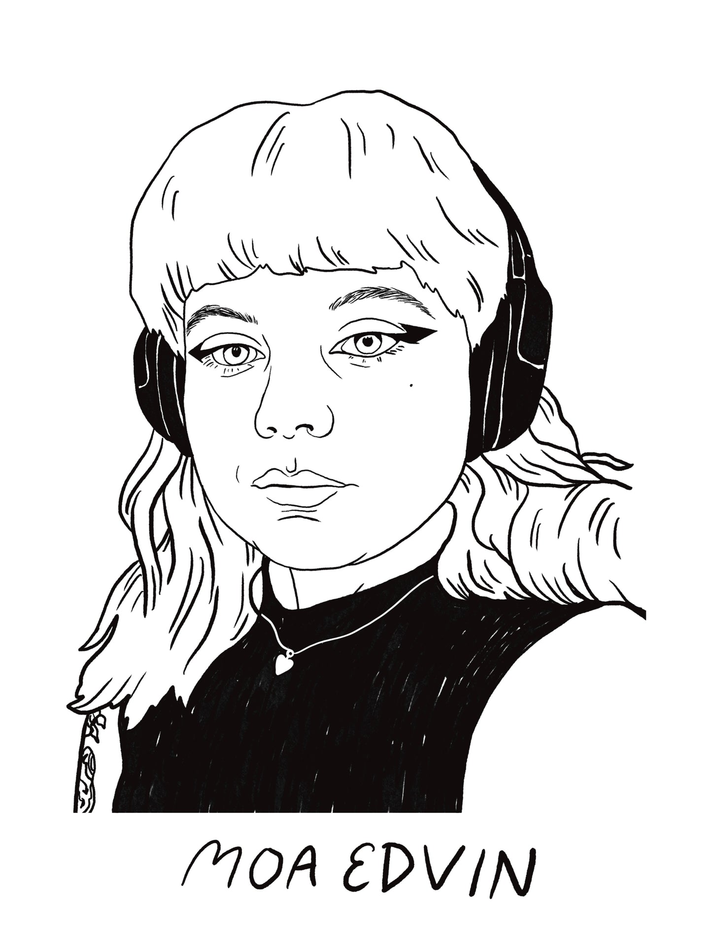 Order a line art portrait