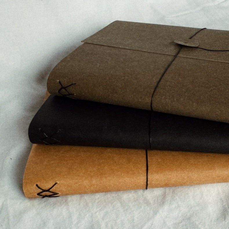 Journal - Paper Leather Book