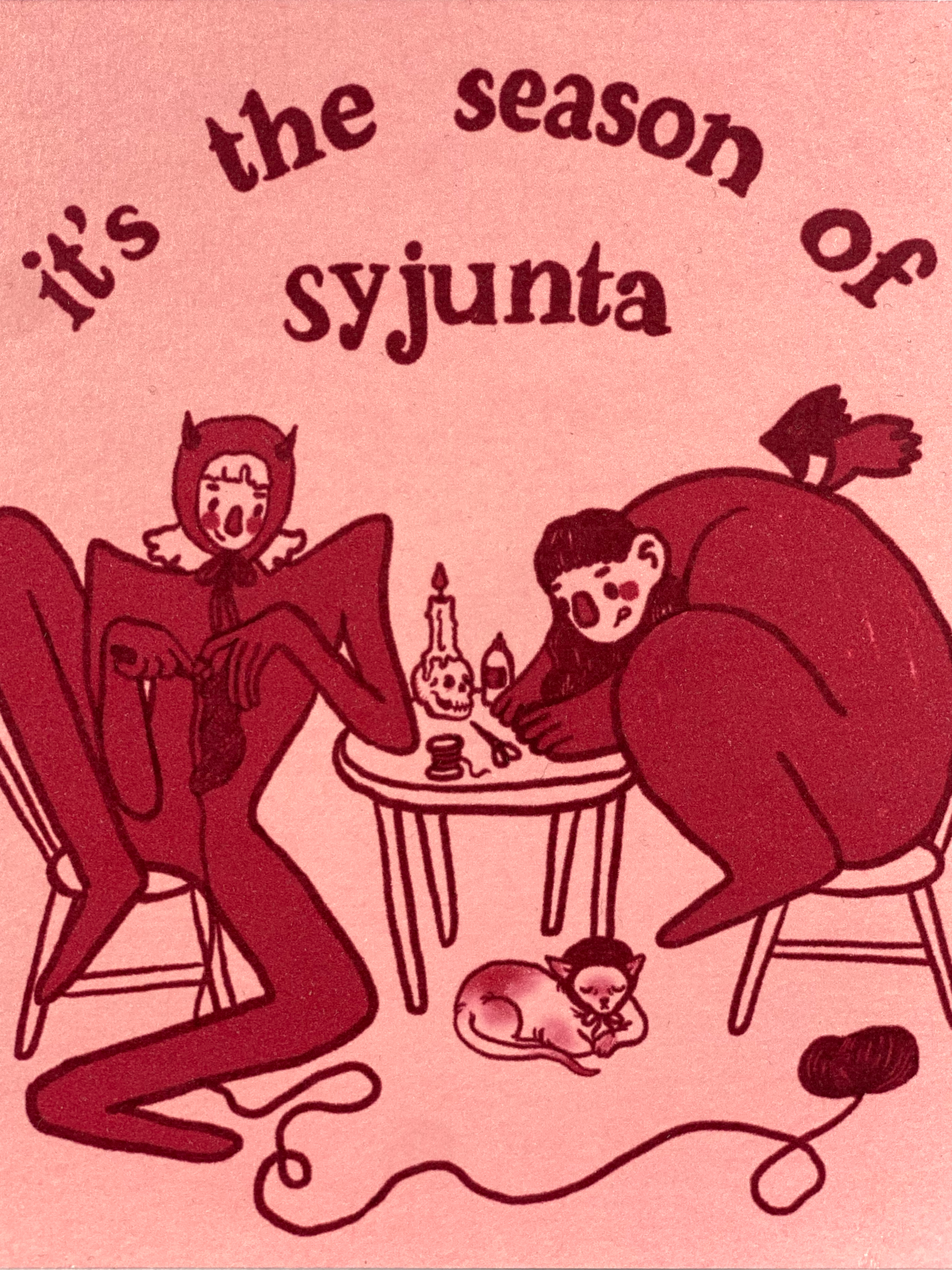Sewing Circle Print
