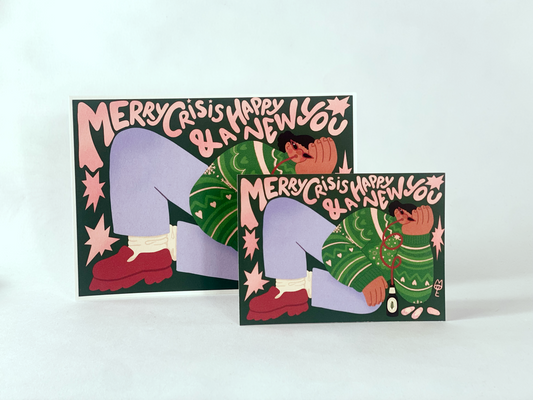 Merry Crisis Print