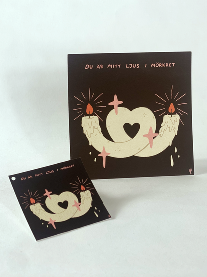 Ljus i Mörkret Print + Gift Tag