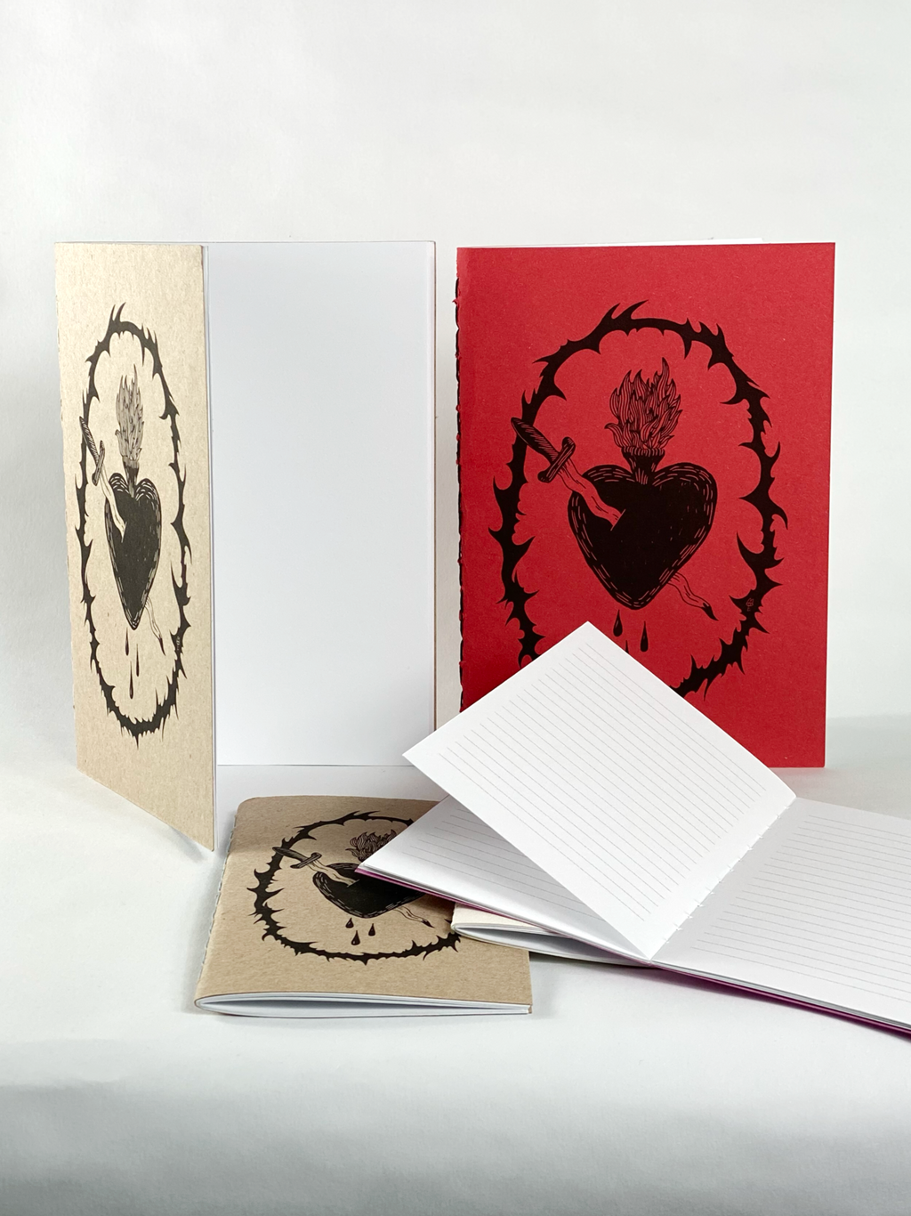 Workshop Saddle Stitch Notebook - Gislaved 1/3
