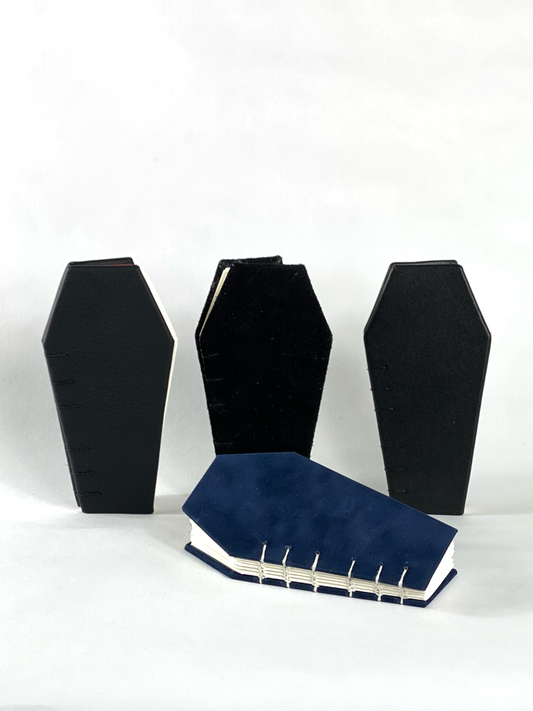 Coffin - coptic stitch book