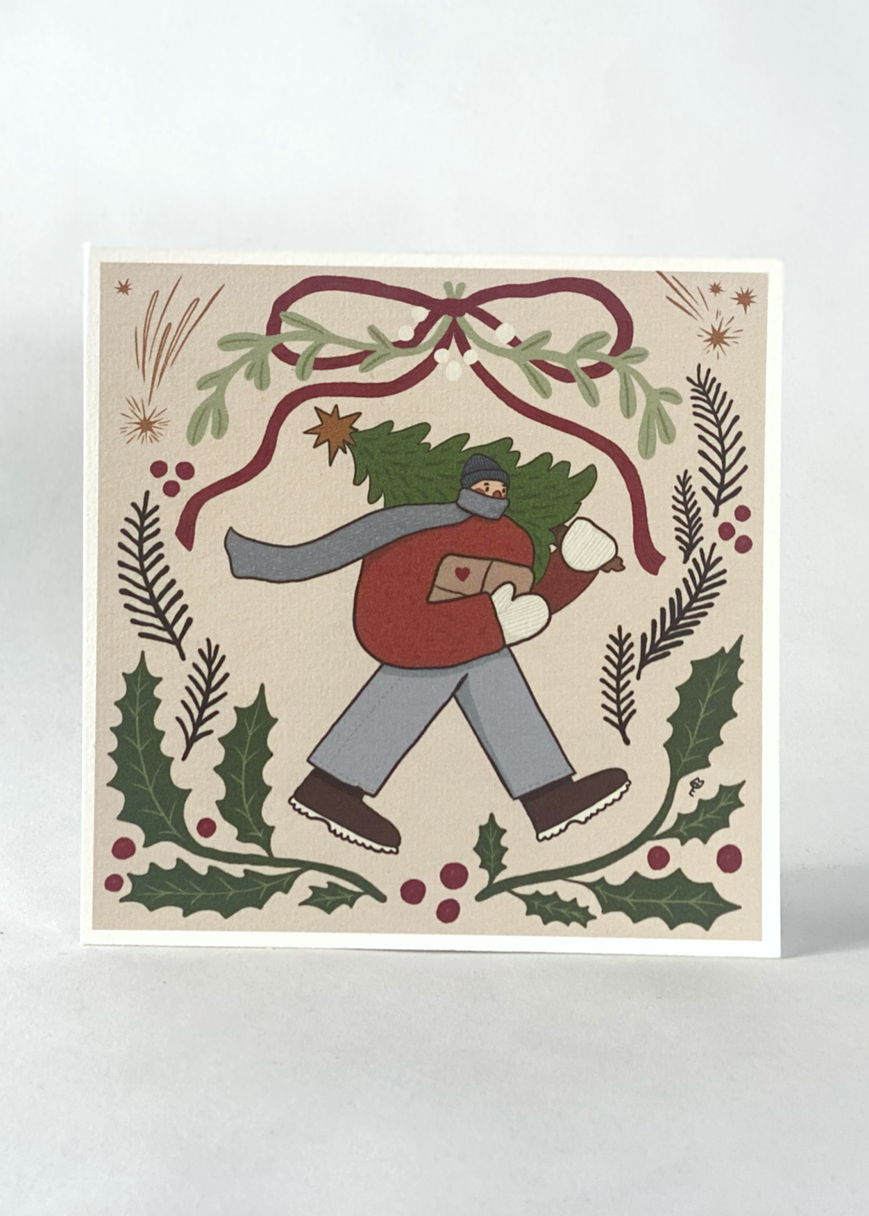 Coming Home For Christmas Print