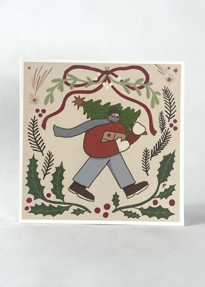 Coming Home For Christmas Print