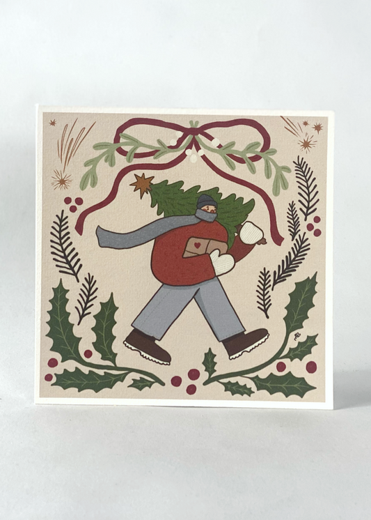 Coming Home For Christmas Print