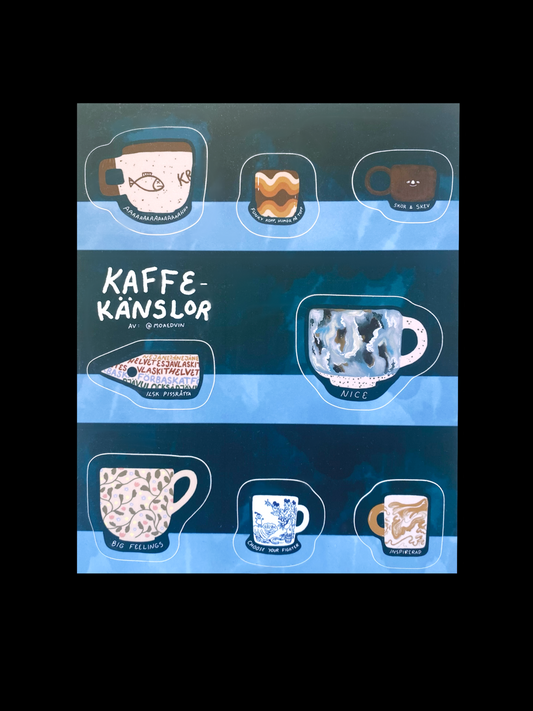 Cups Sticker Sheet